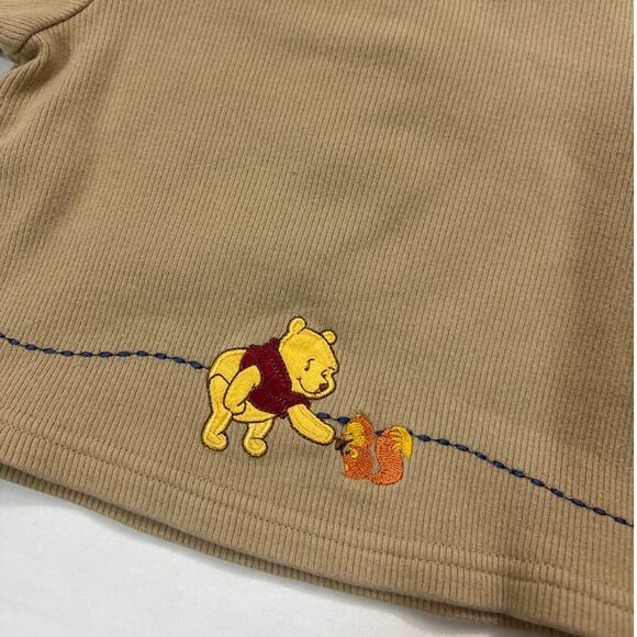 Disney Baby 6M Embroidered Winnie the Pooh Long Sleeve Vintage Character - Picture 2 of 4